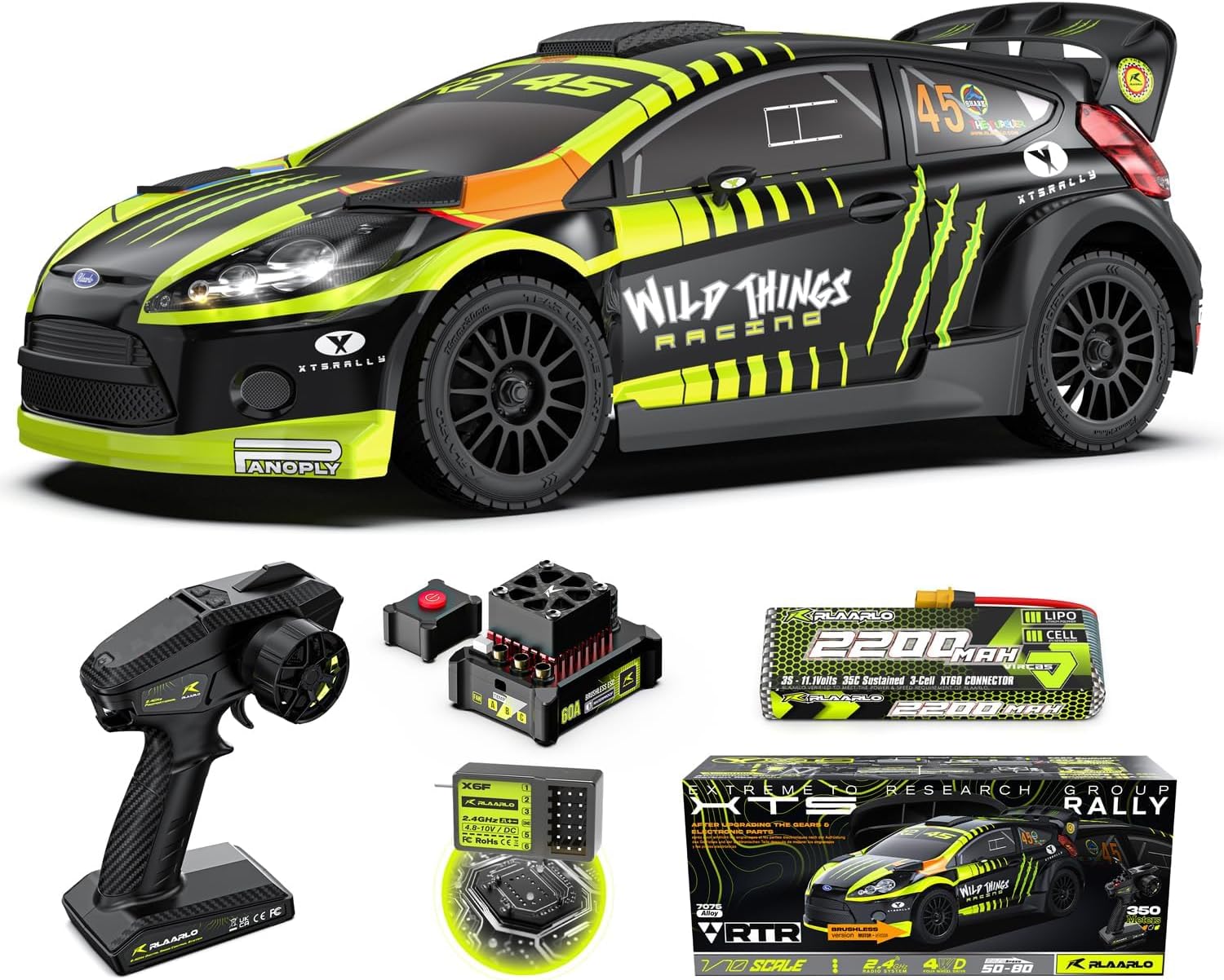 Rc Hobby Dump Truck - CROBOLL RLAARLO 1/10 Brushless Carbon Fiber
