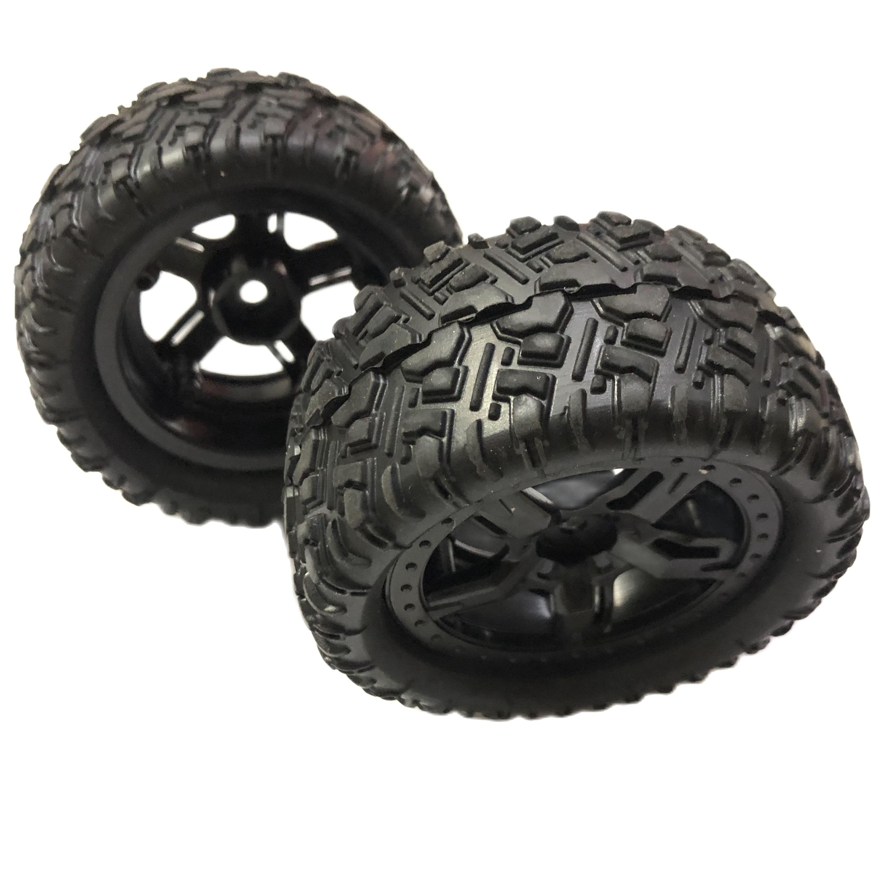 Rc Remo Hobby - Remo Hobby P6973 Rubber Tires Assembly