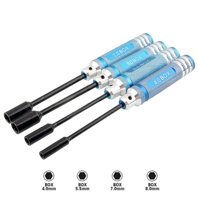 4Pcs Titanium Hex Screwdriver  - Rc Hobby Electric Screwdriver reseña y precio