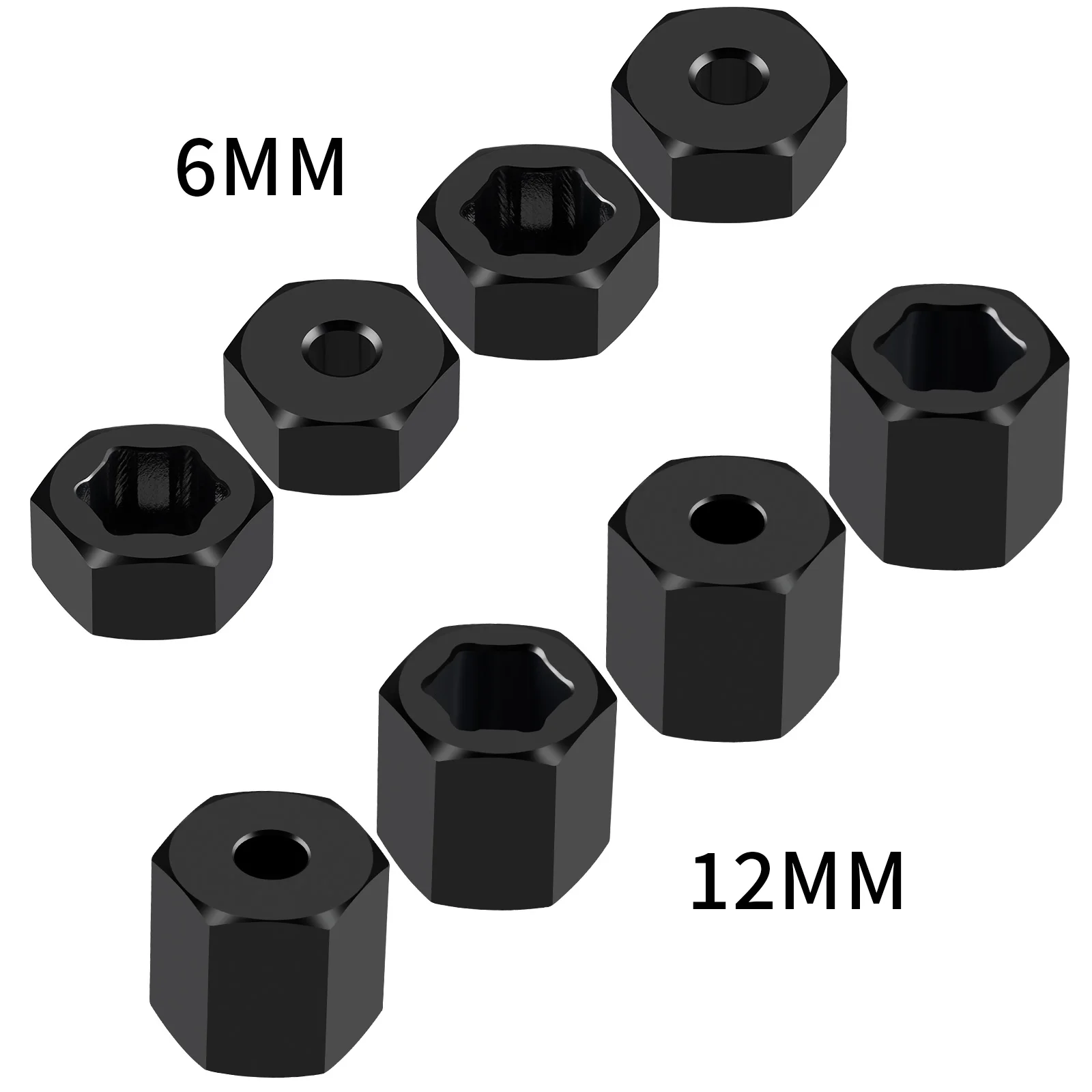 AXSPEED 4Pcs Aluminum 7mm to 1 - Wheel Hex Adapter reseña y precio