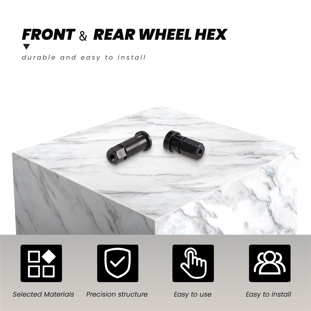 【Buyings】4Pcs Metal Wheel Hex  - Wheel Hex Adapter reseña y precio