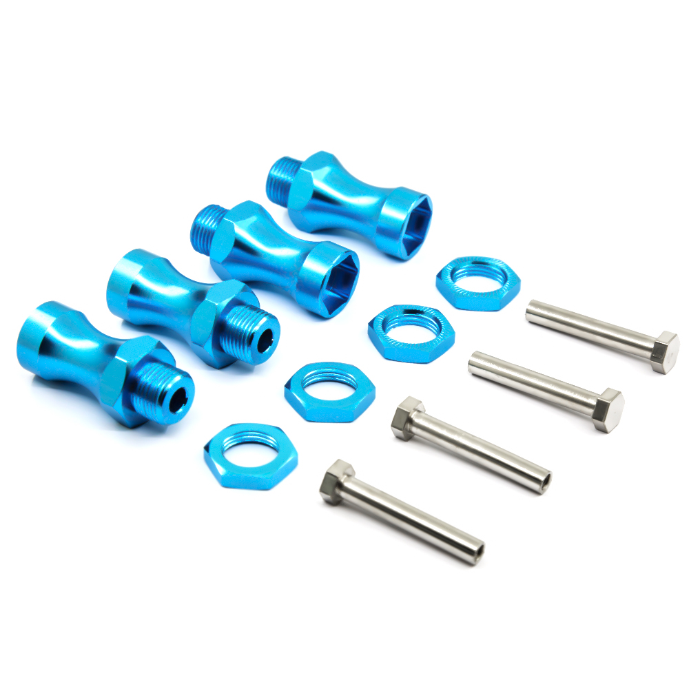 4pcs Wheel Hex 12mm Turn 17mm  - Wheel Hex Adapter reseña y precio