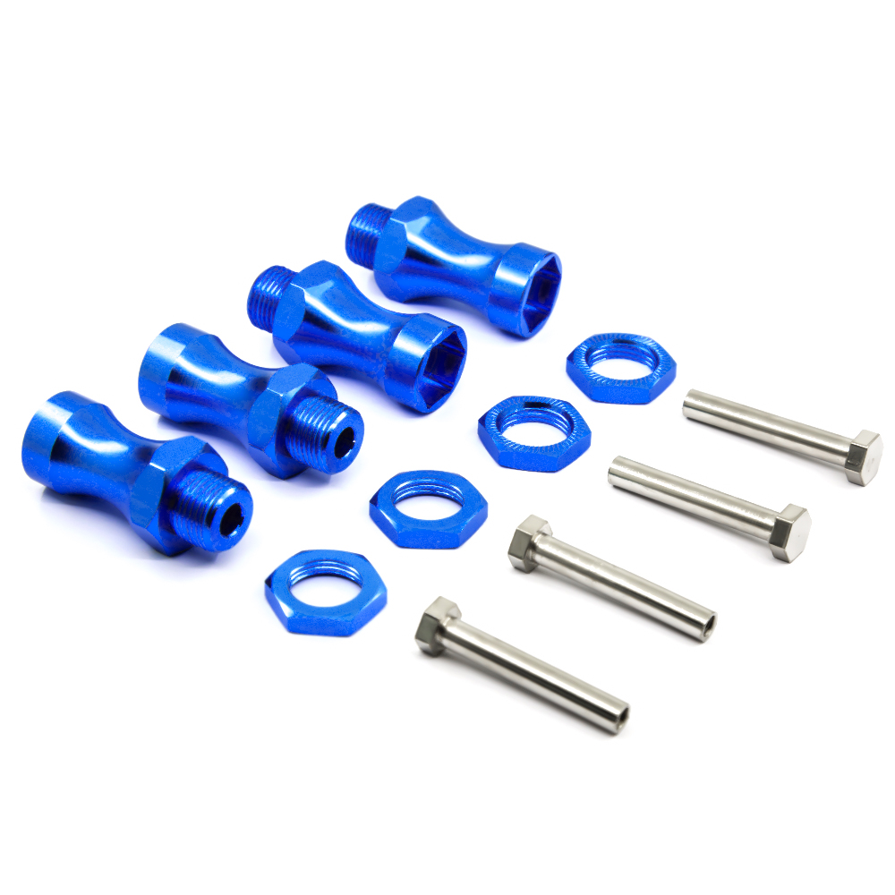 4pcs Wheel Hex 12mm Turn 17mm  - Wheel Hex Adapter reseña y precio
