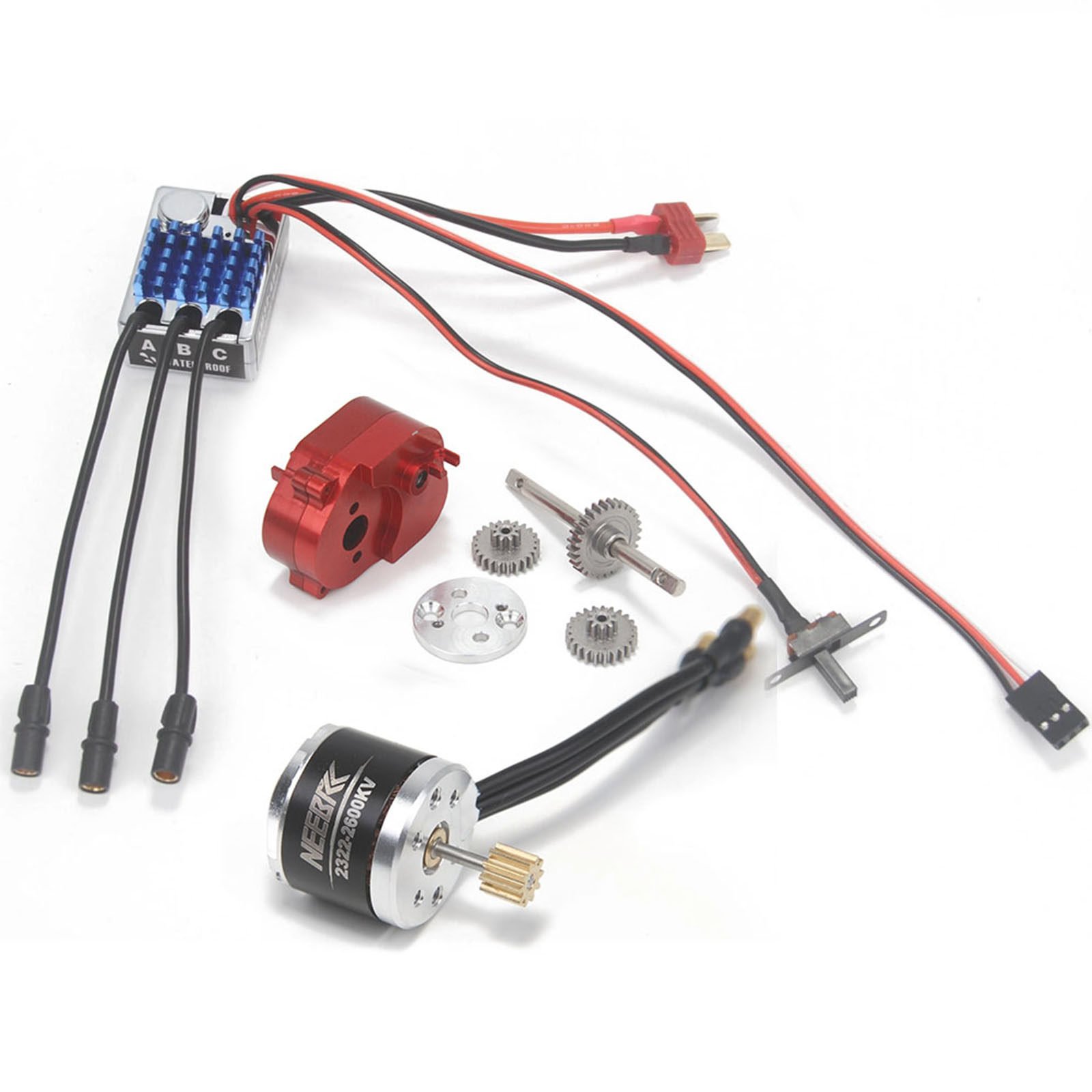 Power Combo 2322 2600KV Brushl - Wheel Hex Adapter reseña y precio