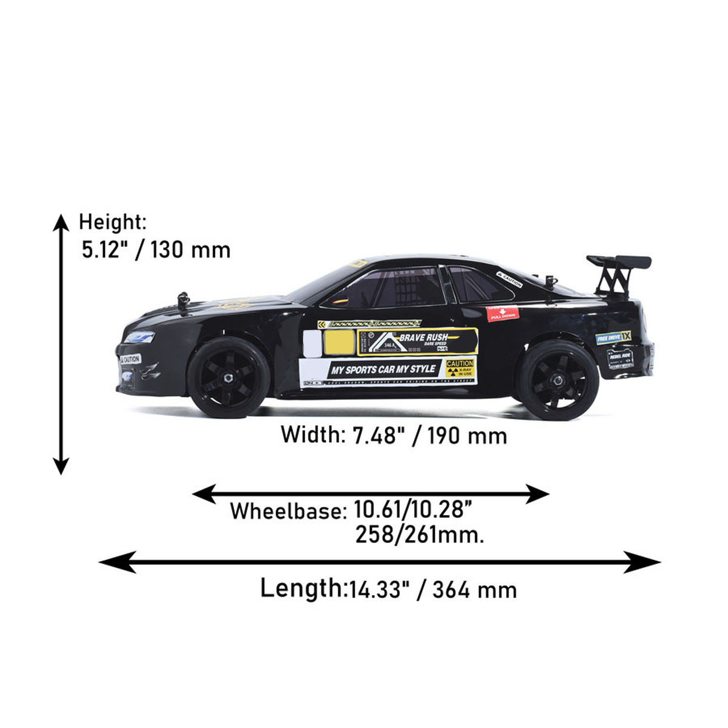 60-70KM/H High Speed VRX RH102 - Brushless Motor 3650 reseña y precio