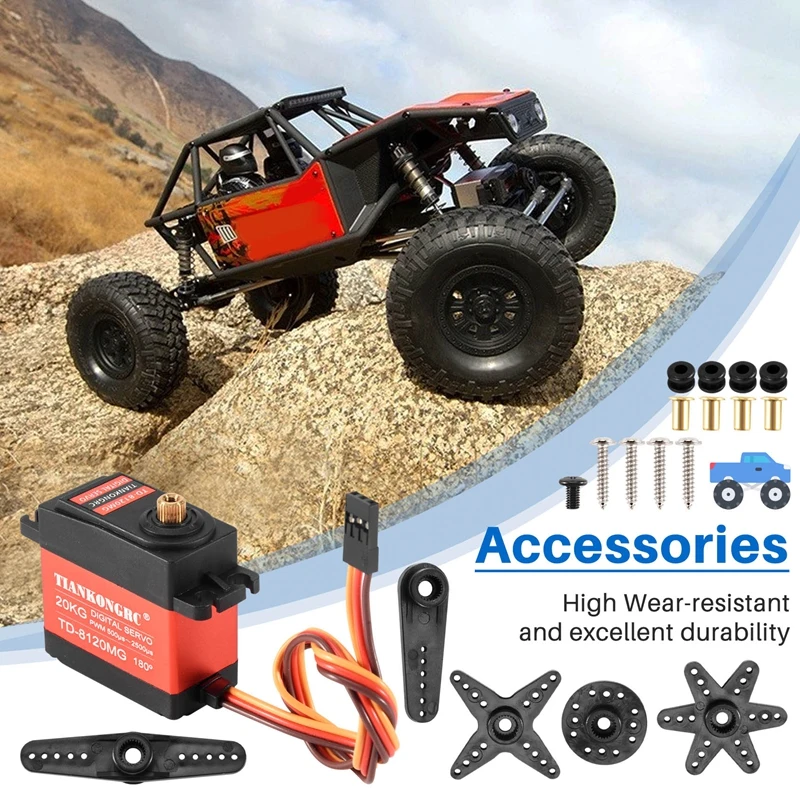 TD-8120MG Waterproof Metal Gea - Rc Hobby Shops reseña y precio