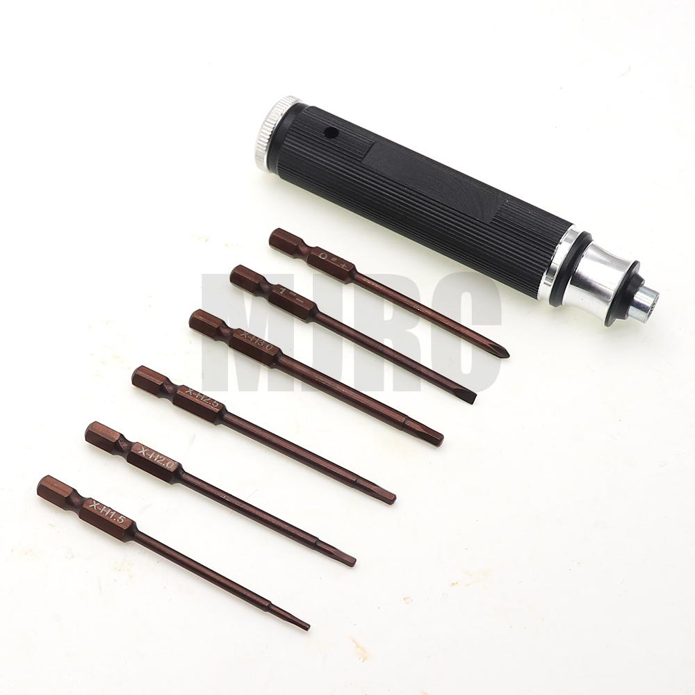 6 In 1 Screwdriver Set Rc Repa - Rc Hobby Electric Screwdriver reseña y precio