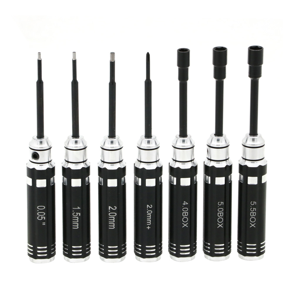 7PCS Short Handle RC Hex Screw - Rc Hobby Electric Screwdriver reseña y precio