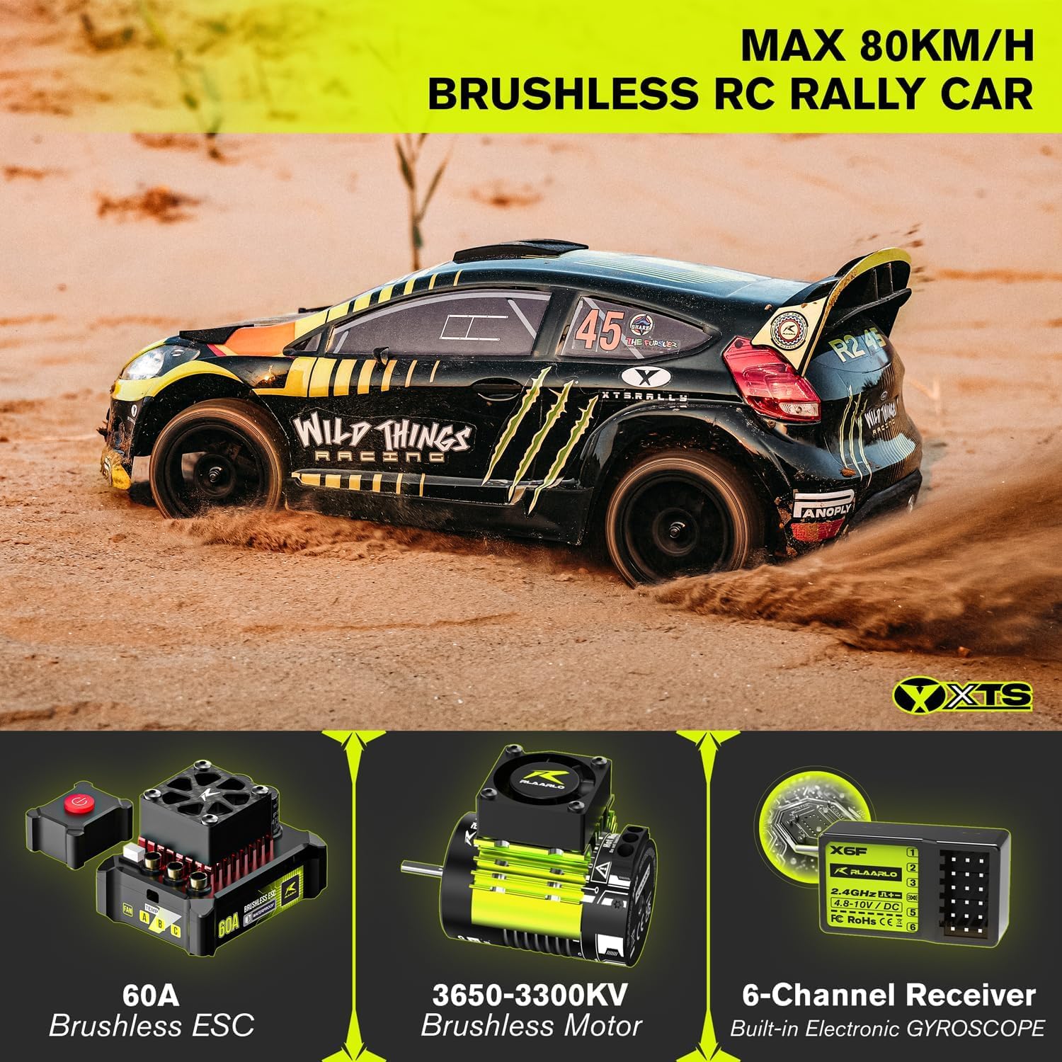 CROBOLL RLAARLO 1/10 Brushless - Rc Hobby Dump Truck reseña y precio