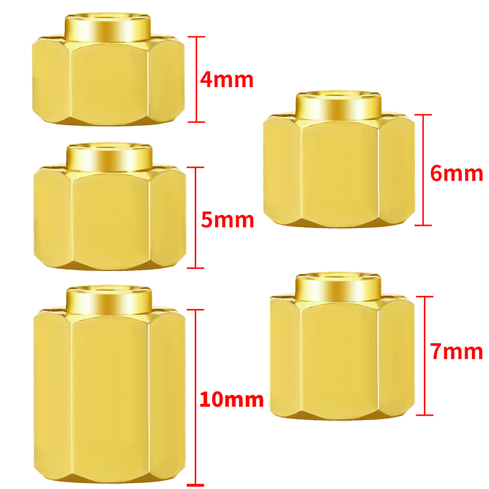 YEAHRUN Brass Wheel Hex Hub Ex - Wheel Hex Adapter reseña y precio