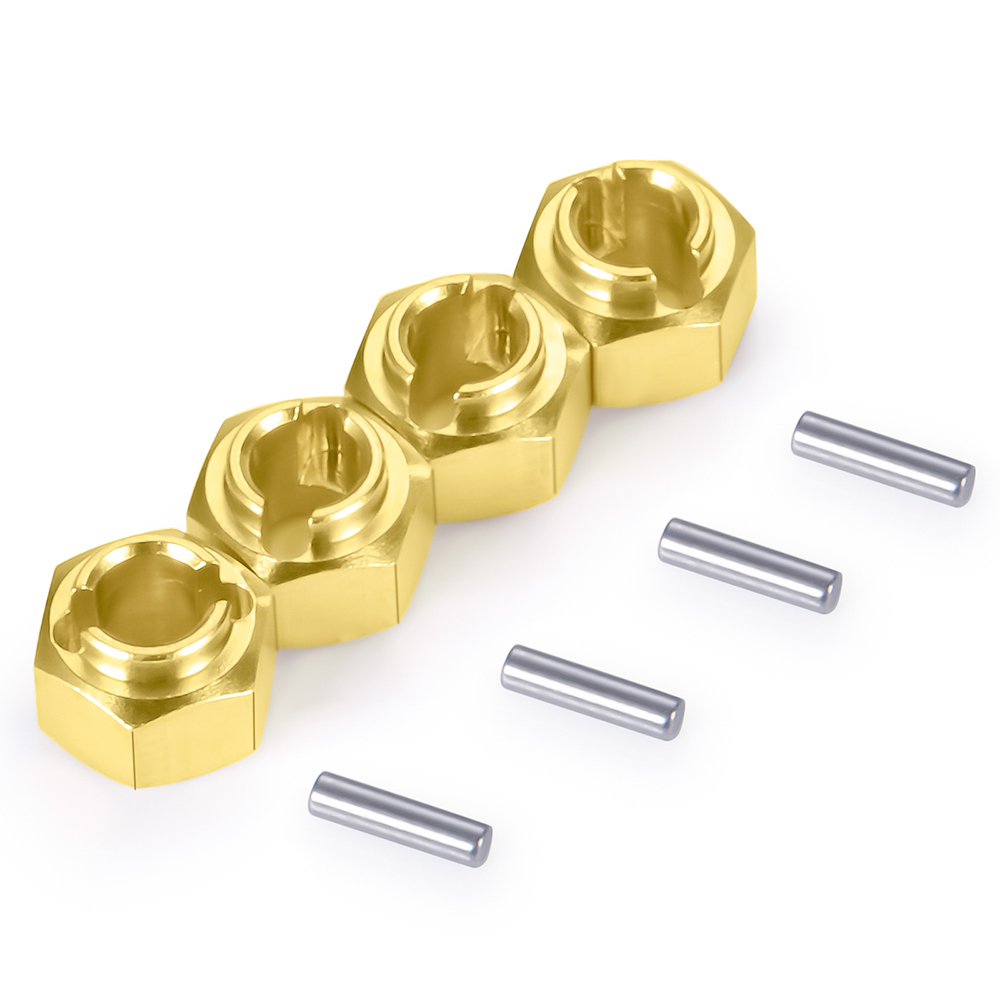 YEAHRUN Brass Wheel Hex Hub Ex - Wheel Hex Adapter reseña y precio