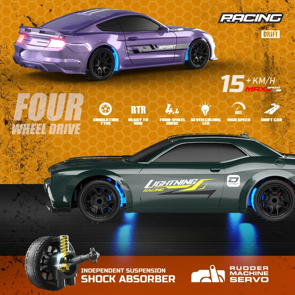 1:43 4Wd Rc Drifting Car 15Km/ - Rc Hobbyking Shop reseña y precio