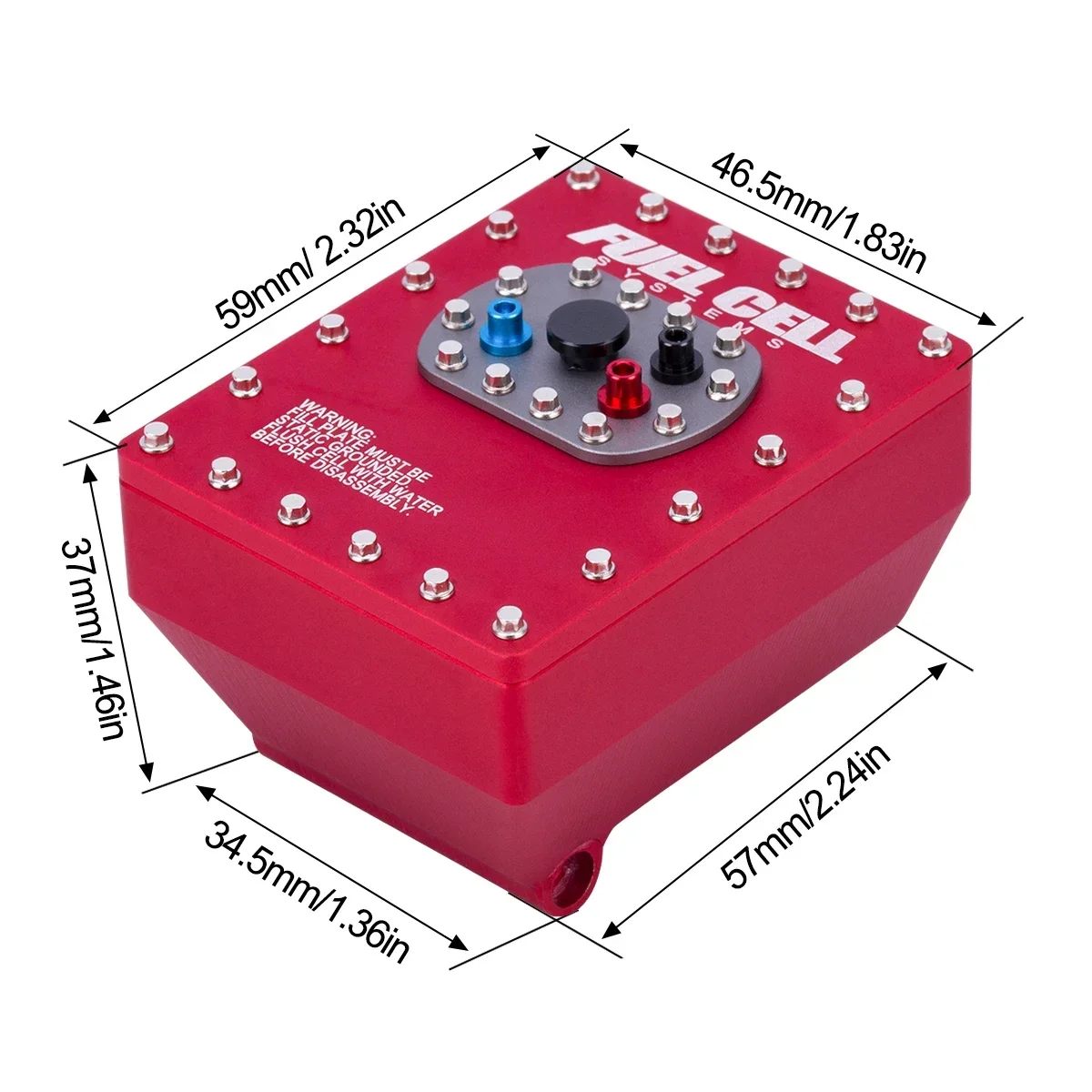 1Pcs Aluminum 1/10 Scale Fuel  - Rc Hobby Shops reseña y precio