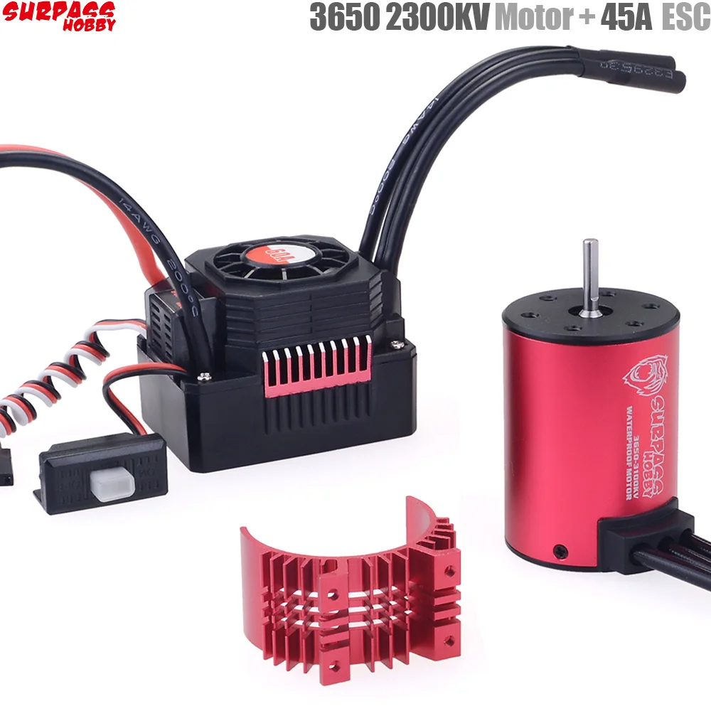 SURPASS HOBBY KK Waterproof Co - Brushless Motor 3650 reseña y precio
