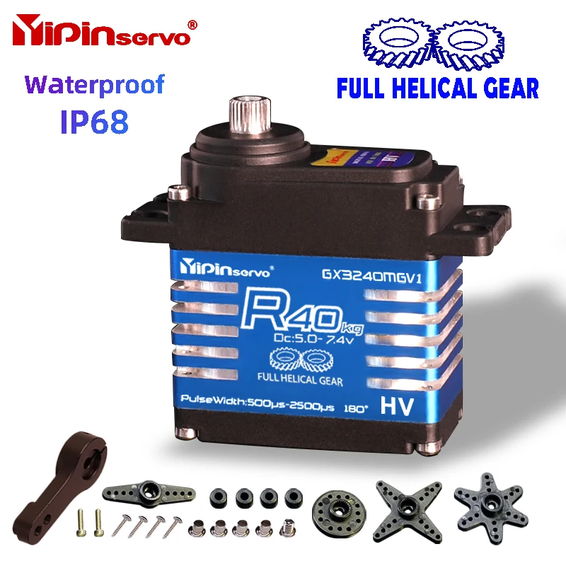 Waterproof IP68 RC Servo 40kg  - Rc Hobby Shops reseña y precio