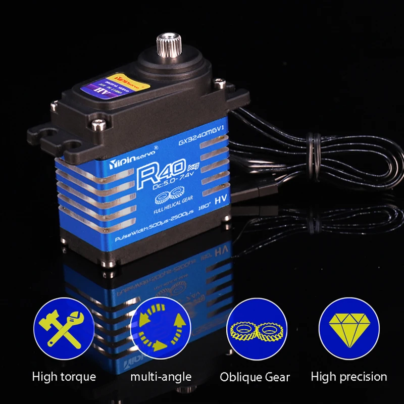 Waterproof IP68 RC Servo 40kg  - Rc Hobby Shops reseña y precio