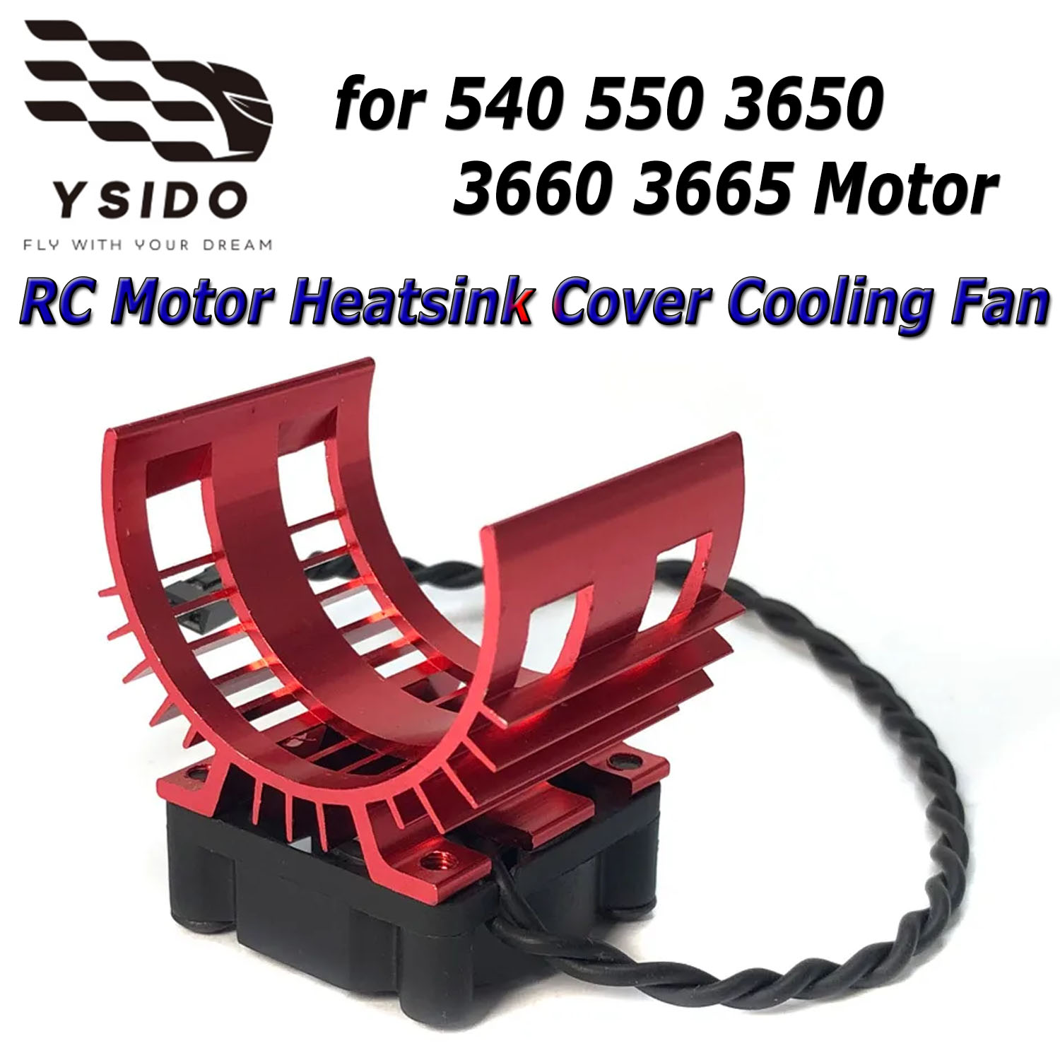 YSIDO Metal Cooling Fan Heat S - Brushless Motor 3650 reseña y precio
