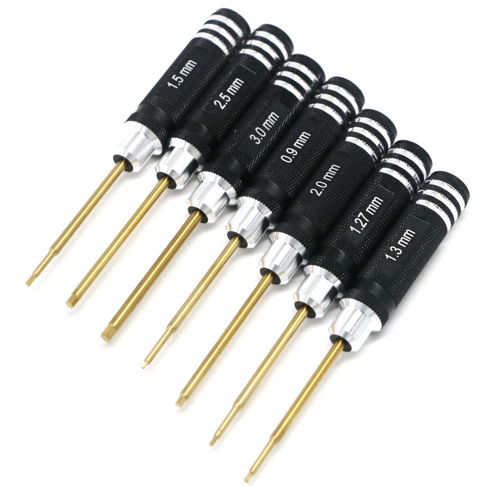 7pcs Titanium Plating Mini Pre - Rc Hobby Electric Screwdriver reseña y precio