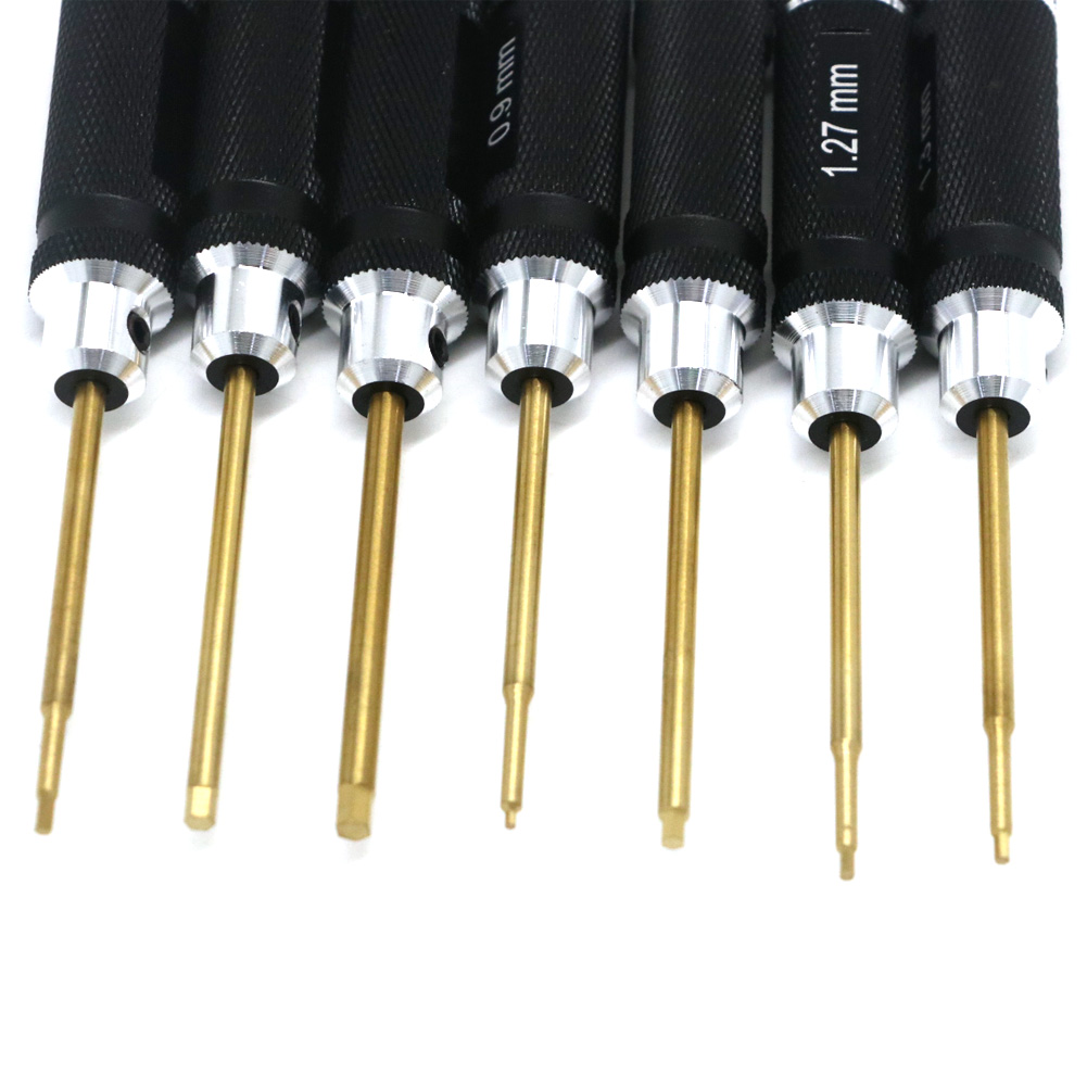 7pcs Titanium Plating Mini Pre - Rc Hobby Electric Screwdriver reseña y precio