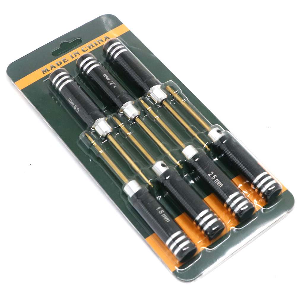7pcs Titanium Plating Mini Pre - Rc Hobby Electric Screwdriver reseña y precio