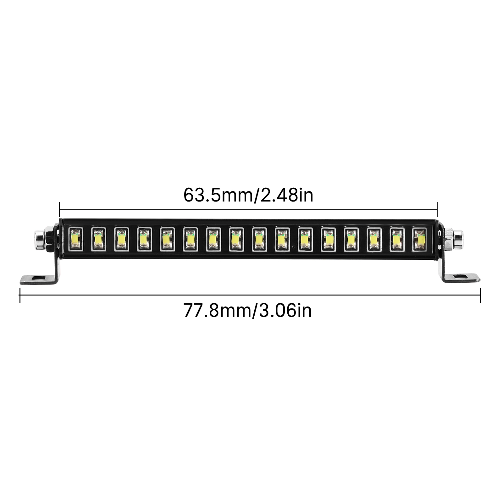 INJORA 16LED Metal Roof Light  - Wheel Hex Adapter reseña y precio