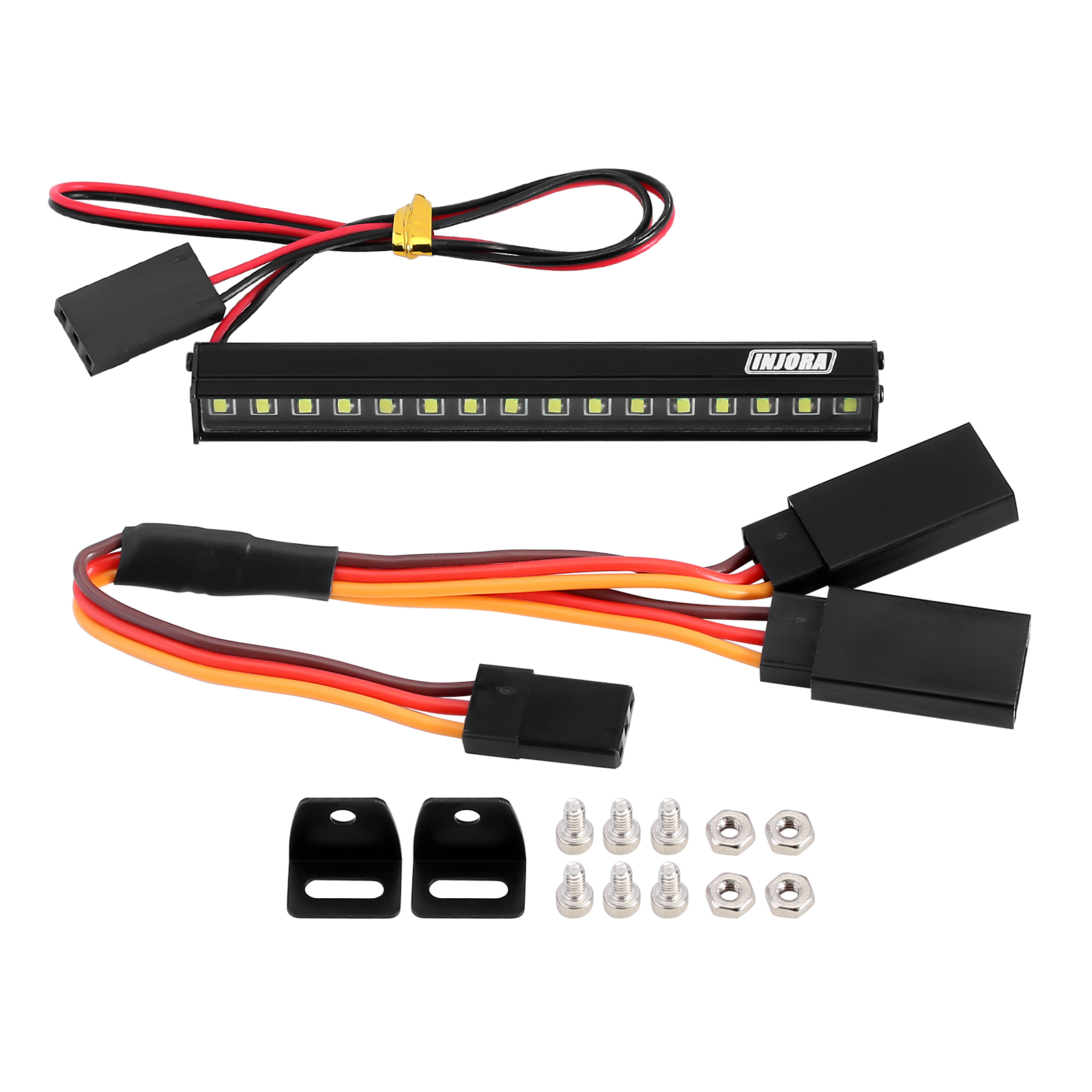 INJORA 16LED Metal Roof Light  - Wheel Hex Adapter reseña y precio