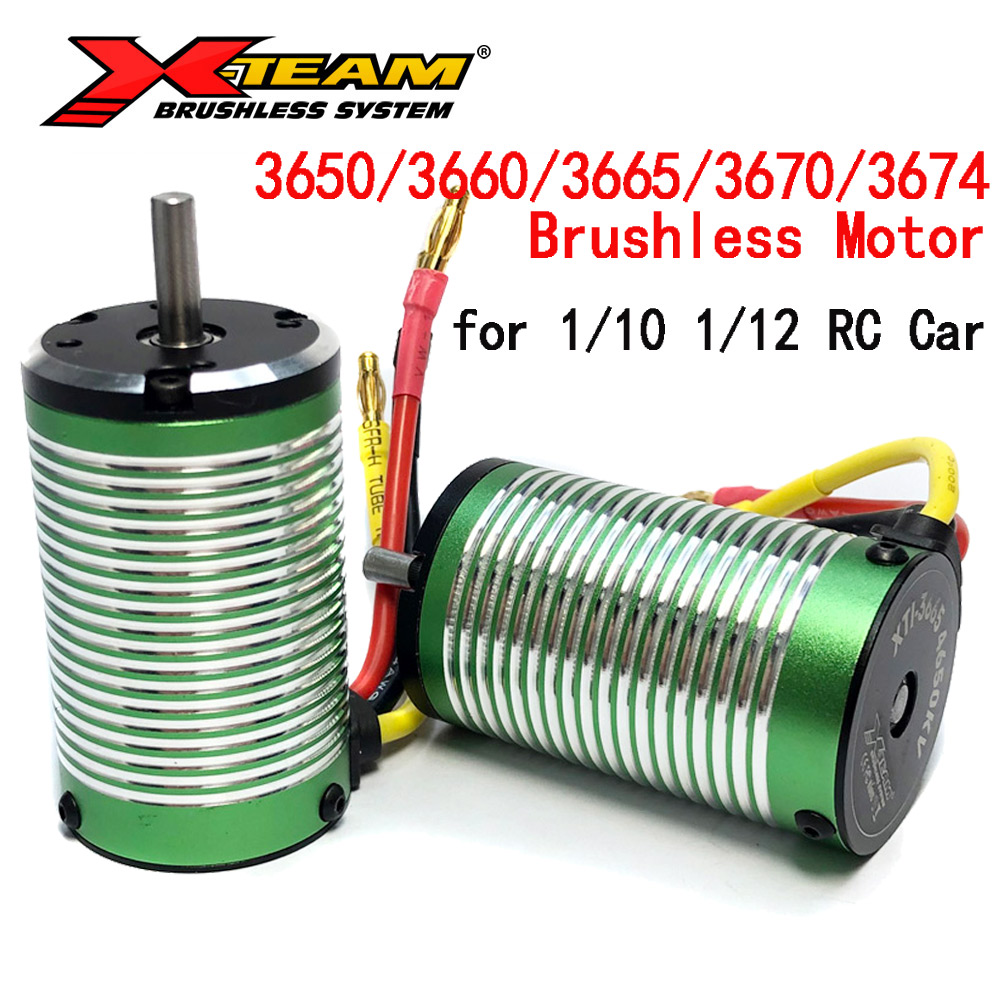 X-Team 3650 3660 3665 3670 367 - Brushless Motor 3650 reseña y precio