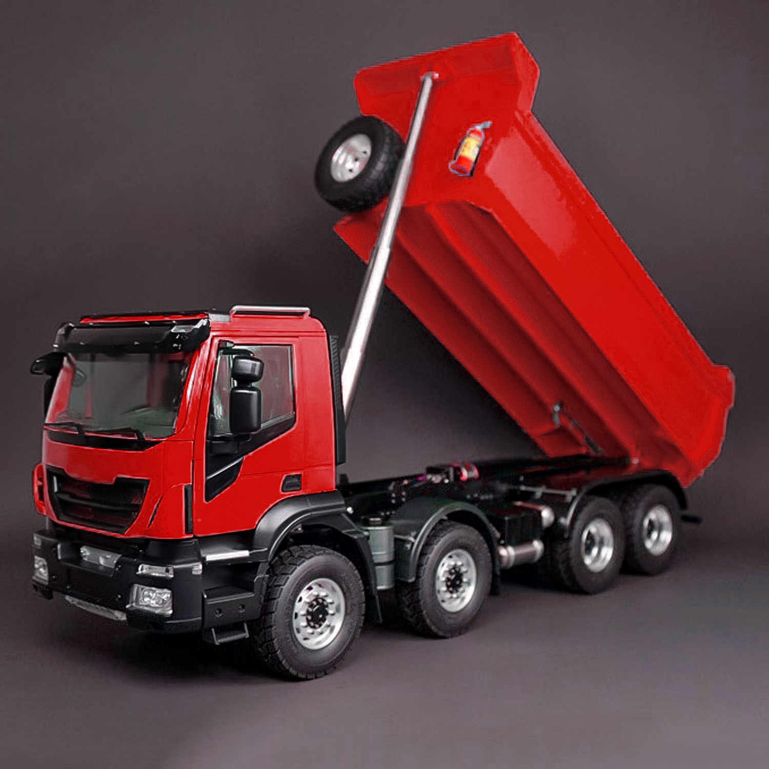 8x4 1/14 Scale Hydraulic RC Ti - Rc Hobby Dump Truck reseña y precio