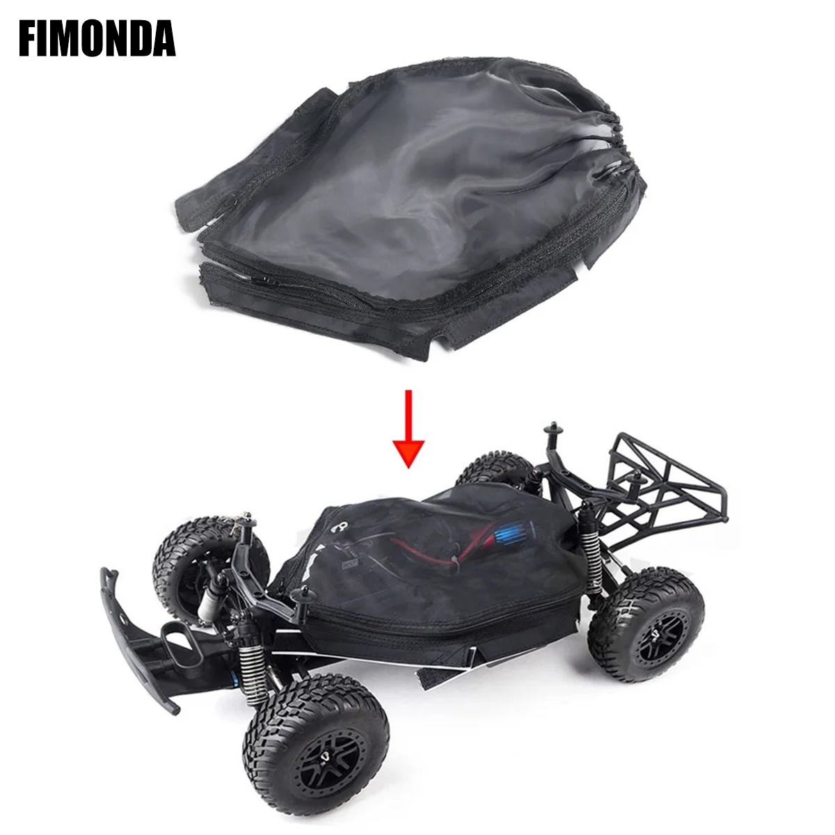 Zipper Type Nylon Mesh Dust Mu - Rc Remo Hobby reseña y precio