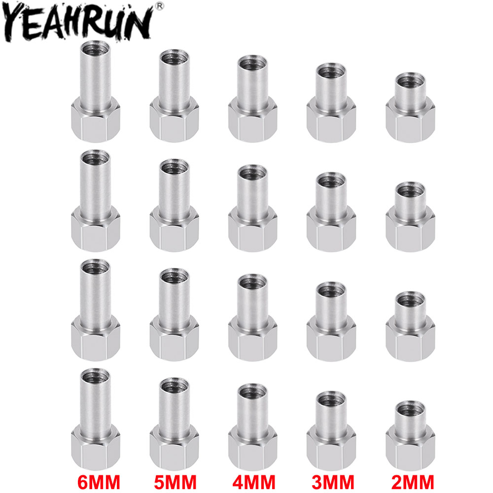 YEAHRUN 4PCS Hex Wheel Nuts Ex - Wheel Hex Adapter reseña y precio
