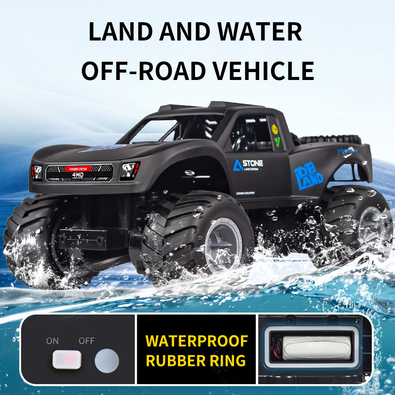 Amphibious RC Car 4WD, Waterpr - Rc Hobby Dump Truck reseña y precio