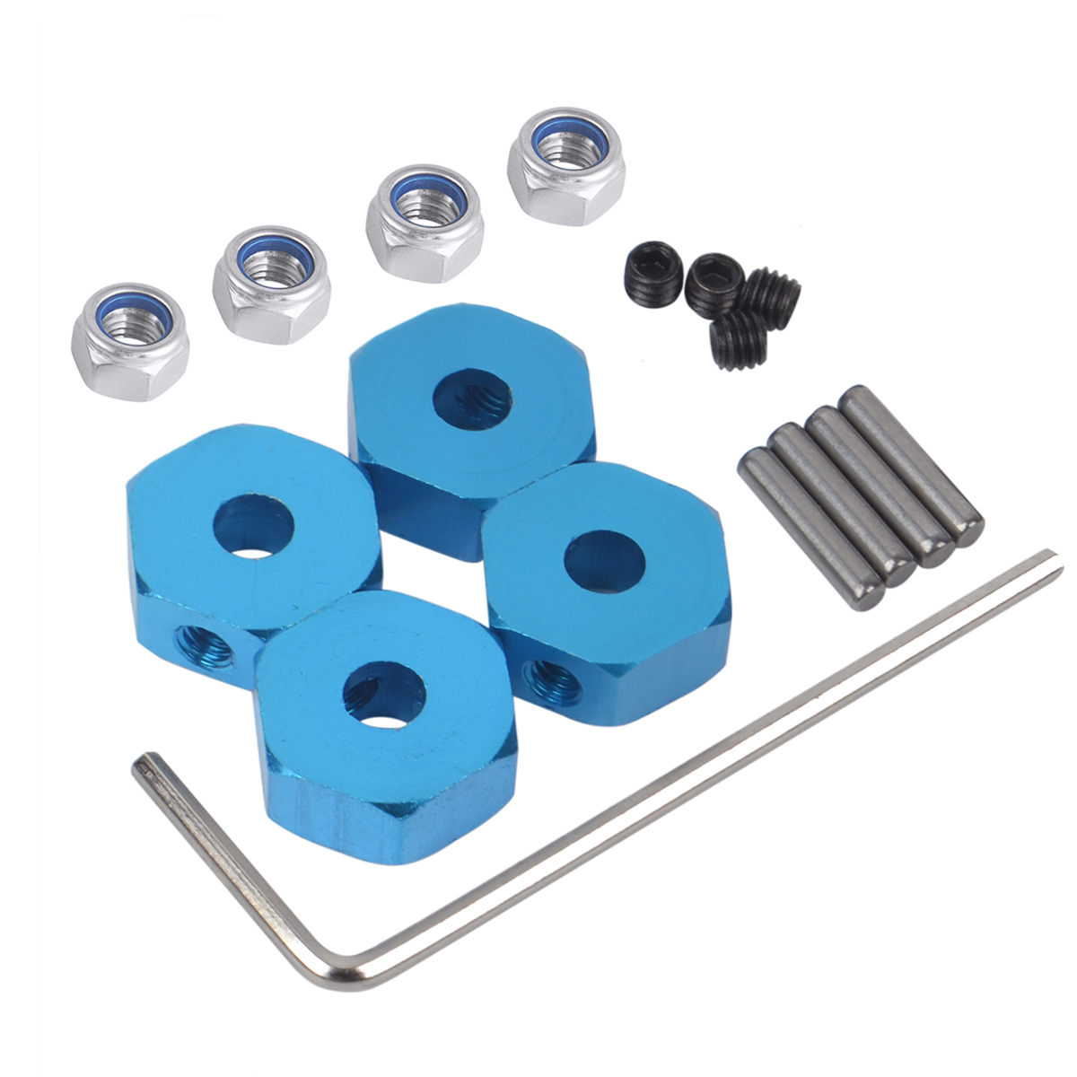 Aluminum 12mm Wheel Hex Hubs D - Wheel Hex Adapter reseña y precio