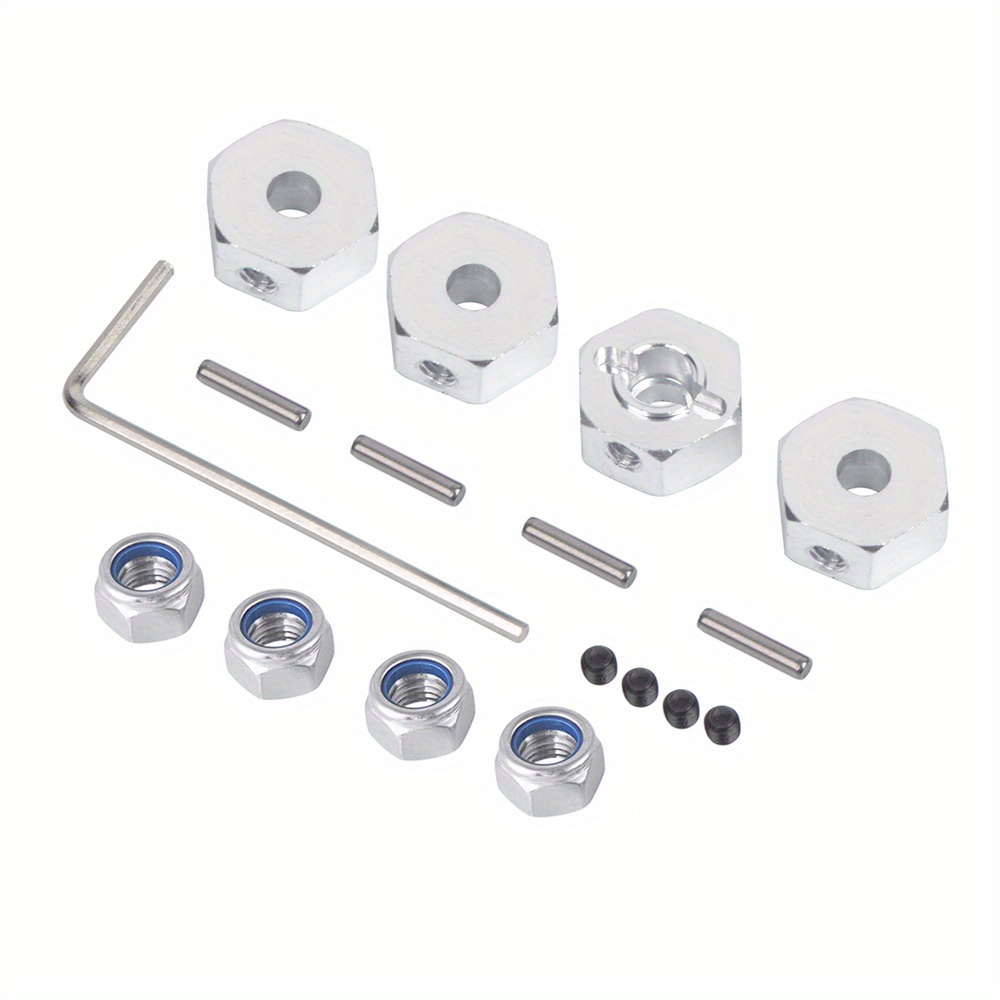 Aluminum 12mm Wheel Hex Hubs D - Wheel Hex Adapter reseña y precio
