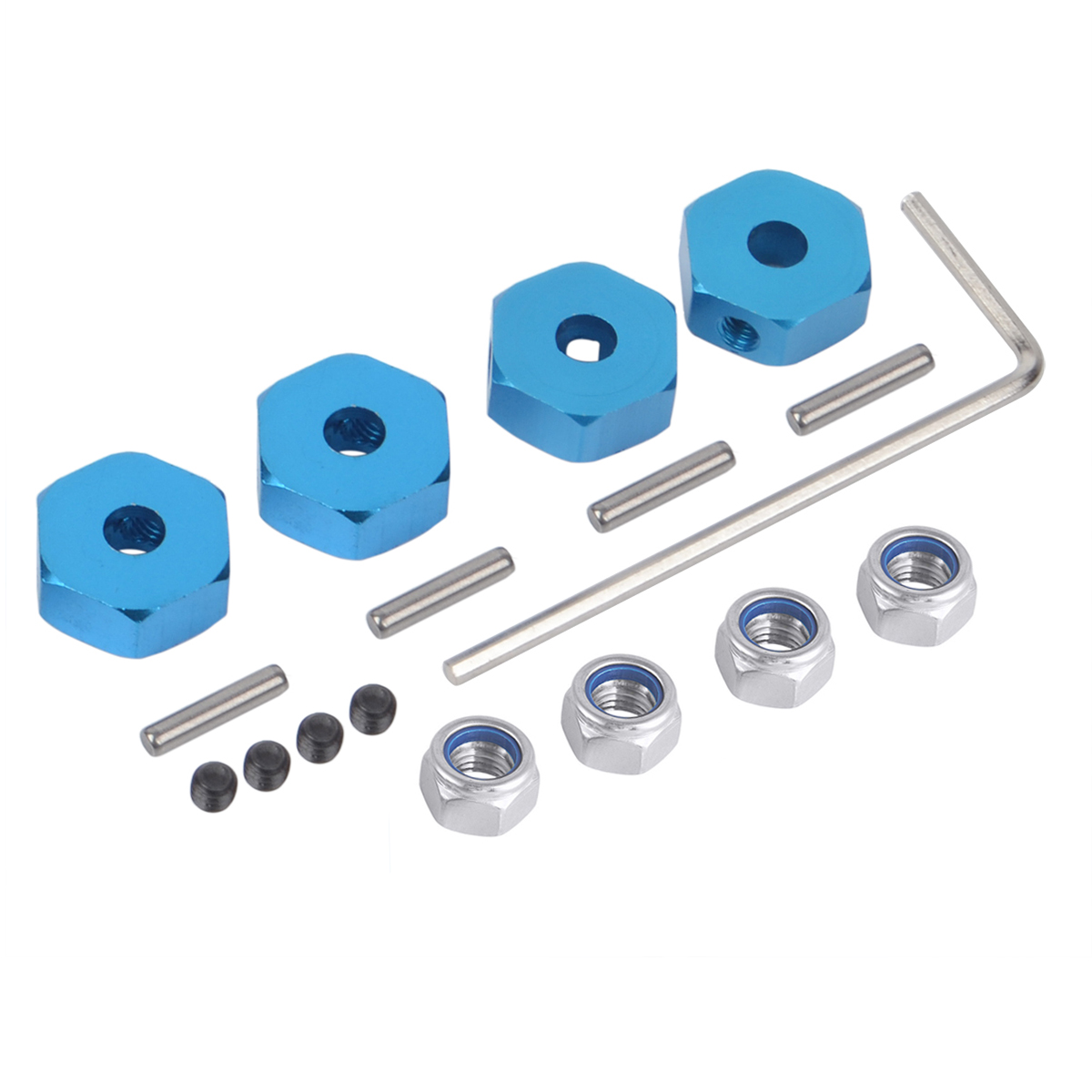 Aluminum 12mm Wheel Hex Hubs D - Wheel Hex Adapter reseña y precio