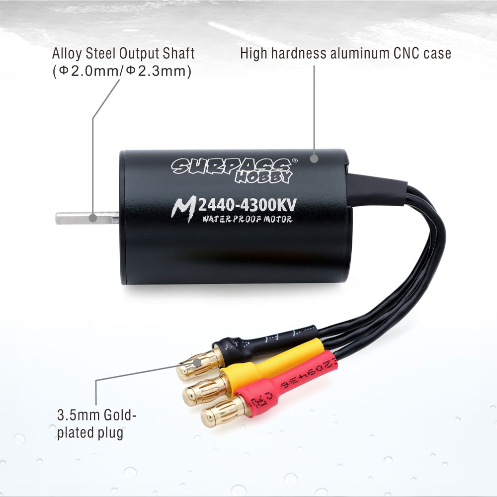 2430 2440 2845 M540 3650 3660  - Brushless Motor 3650 reseña y precio