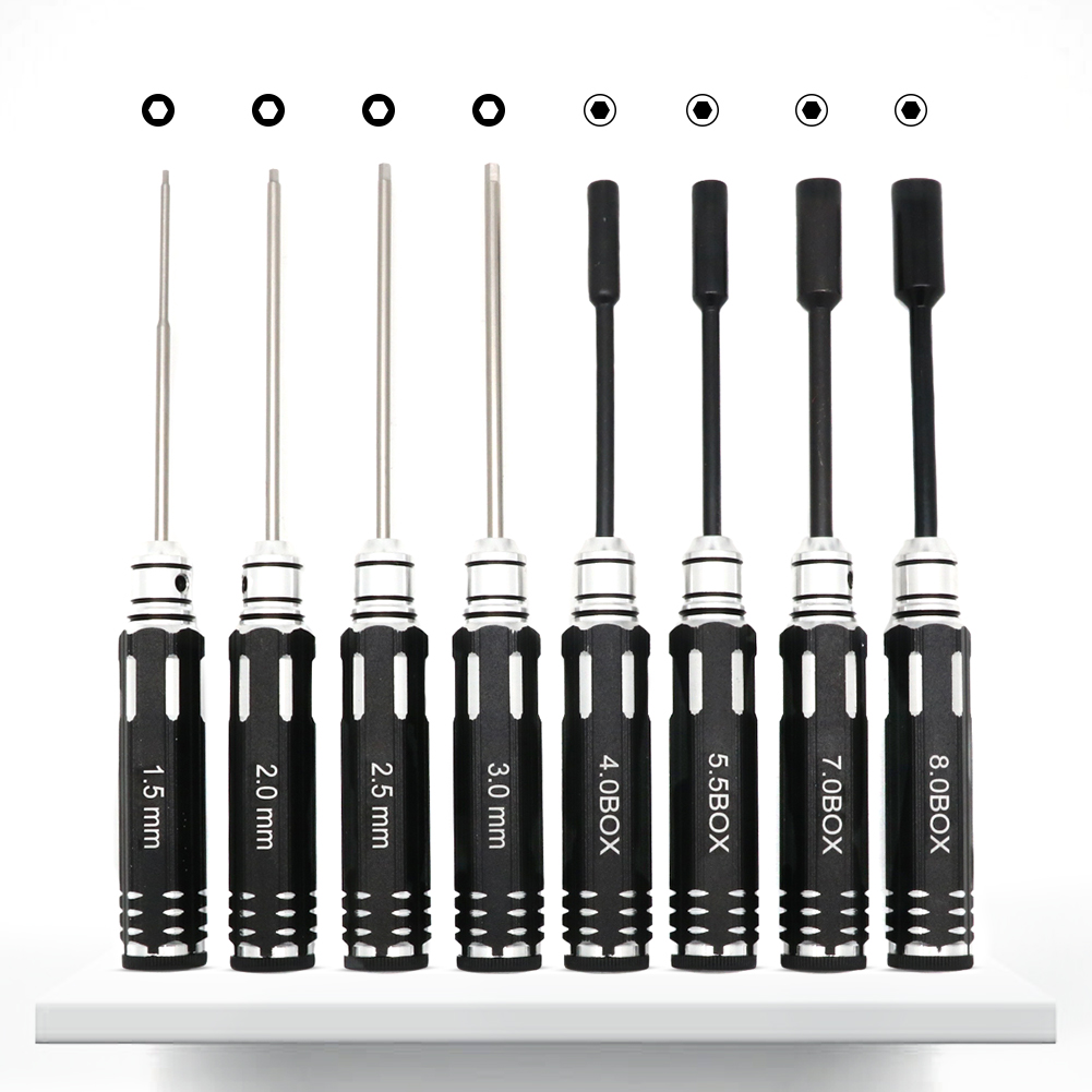 RC Hex Driver Set - 16pcs Hex  - Rc Hobby Electric Screwdriver reseña y precio