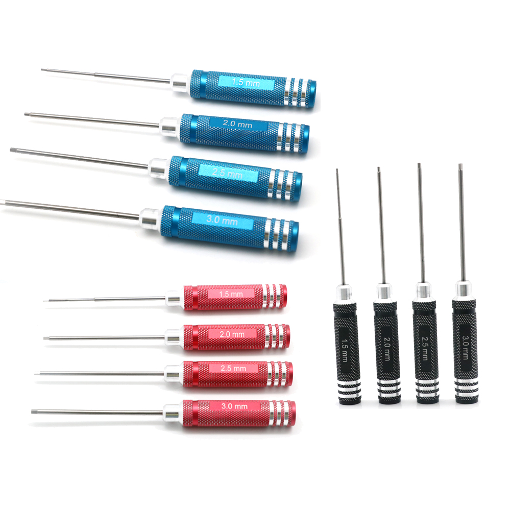 4pcs RC Tools Hex Screw Driver - Rc Hobby Electric Screwdriver reseña y precio