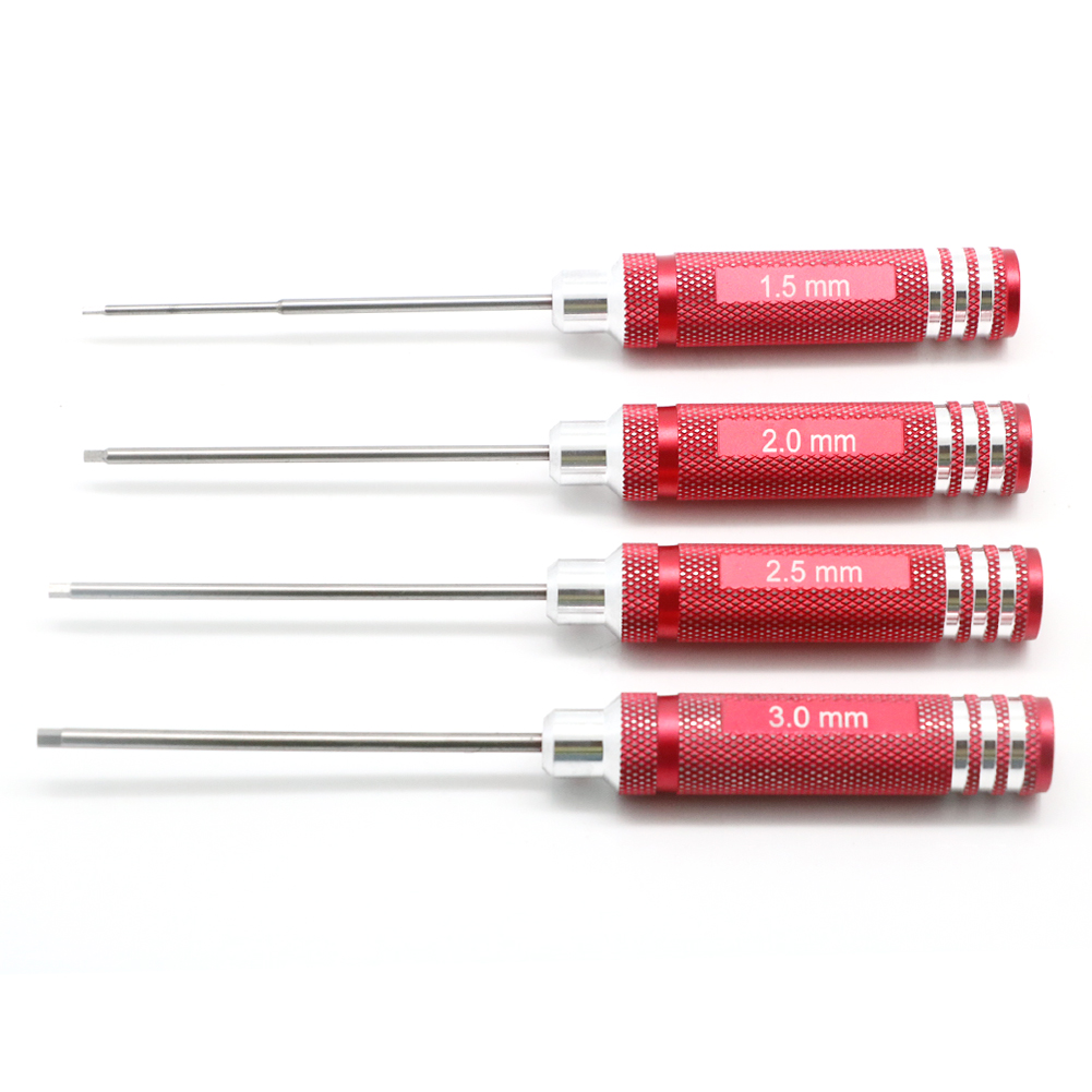 4pcs RC Tools Hex Screw Driver - Rc Hobby Electric Screwdriver reseña y precio