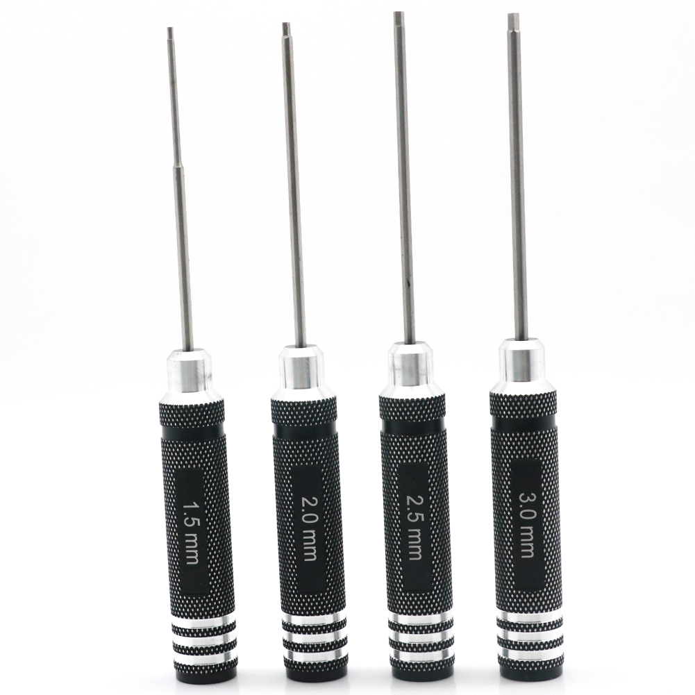 4pcs RC Tools Hex Screw Driver - Rc Hobby Electric Screwdriver reseña y precio