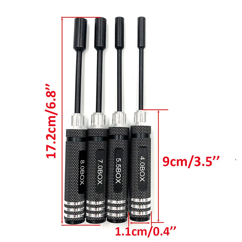 Essential RC Hobby Tool, 4Pcs  - Rc Hobby Electric Screwdriver reseña y precio