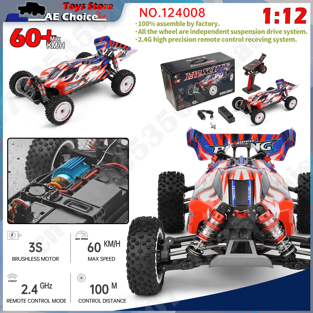 WLtoys 124008 1/12 V8 Brushles - Rc Hobby Dump Truck reseña y precio