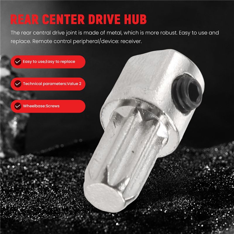 ABJA-3Pcs Rear Center Drive Hu - Rc Remo Hobby reseña y precio