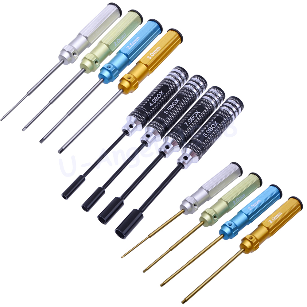 RC Tools 4 pcs hex screw drive - Rc Hobby Electric Screwdriver reseña y precio