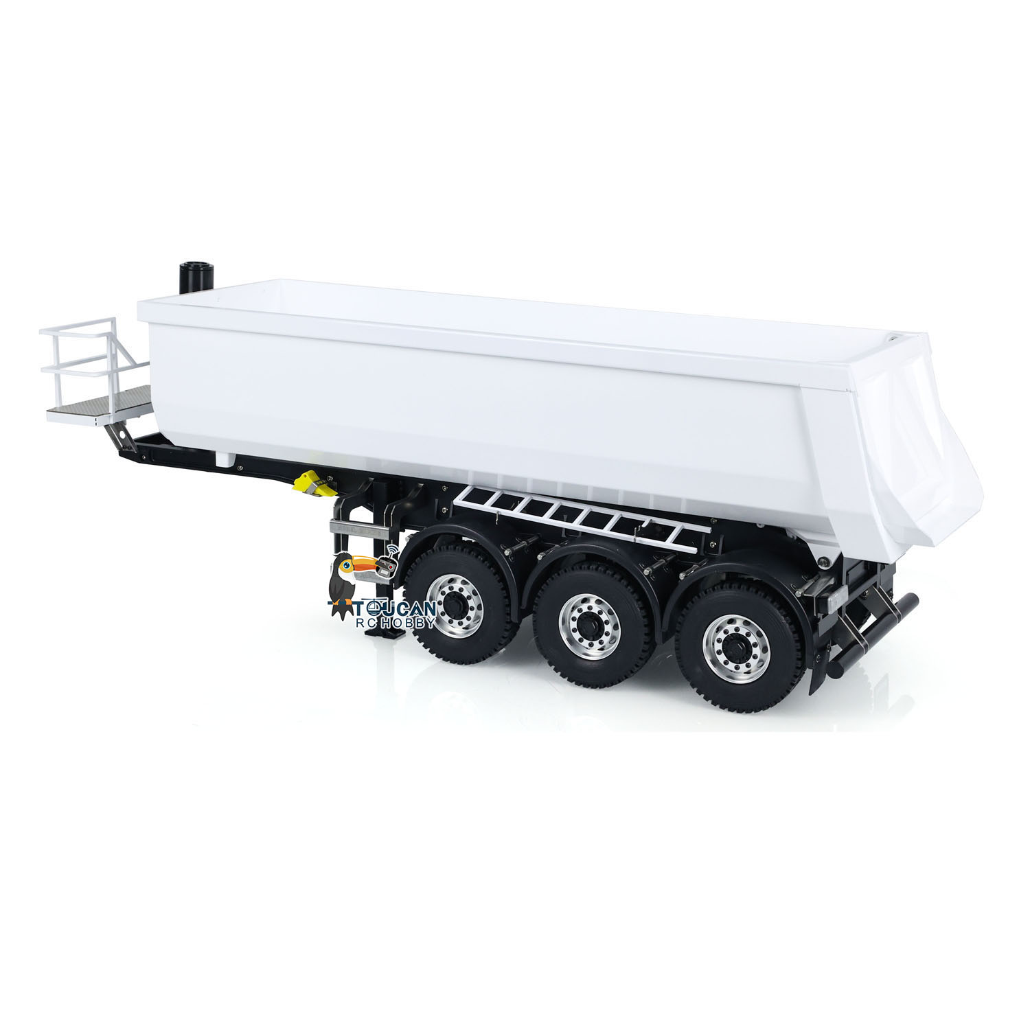 Toys 1/14 3 Axles Metal Hydrau - Rc Hobby Dump Truck reseña y precio