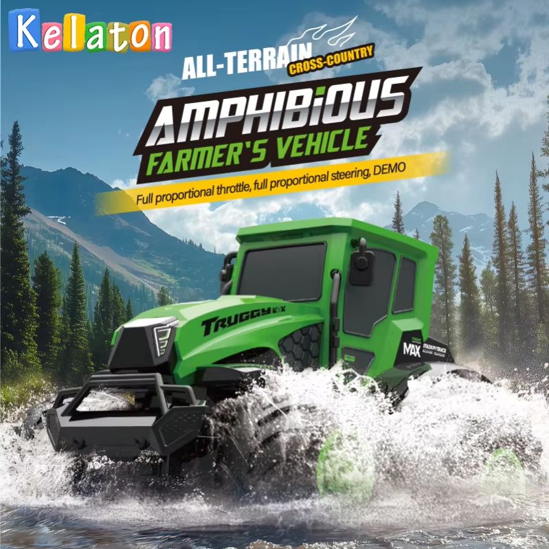 1:14 Scale Amphibious RC Car F - Rc Hobby Dump Truck reseña y precio