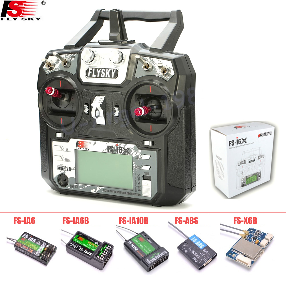 FLYSKY FS-i6X FS i6X 10CH 2.4G - Rc Hobby Shops reseña y precio