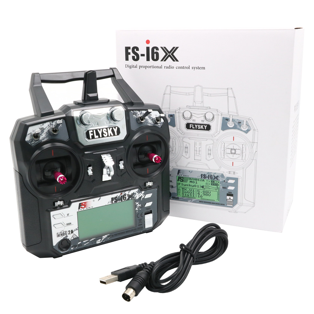 FLYSKY FS-i6X FS i6X 10CH 2.4G - Rc Hobby Shops reseña y precio