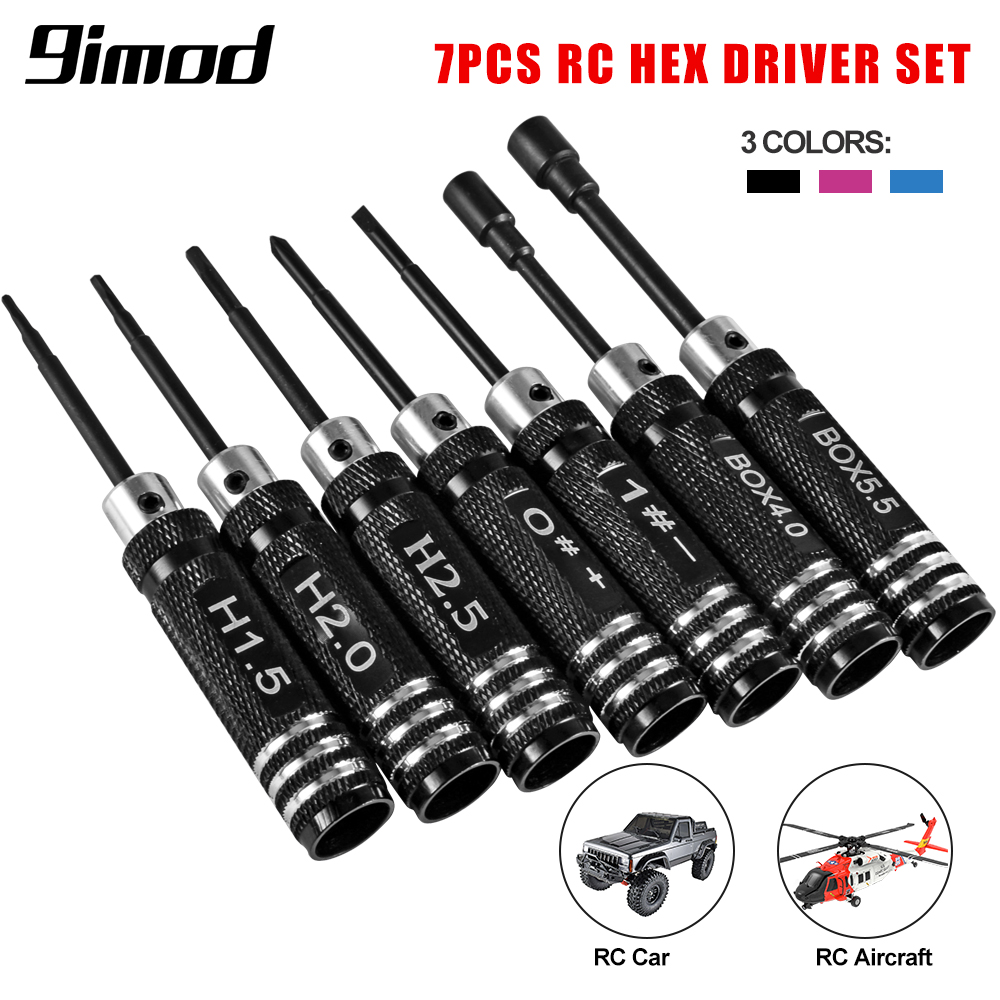 9IMOD RC Hex Driver Set Metal  - Rc Hobby Electric Screwdriver reseña y precio