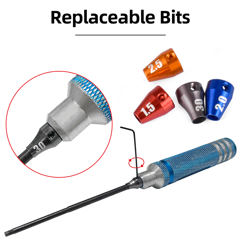 9IMOD RC Hex Driver Set 4pcs 1 - Rc Hobby Electric Screwdriver reseña y precio