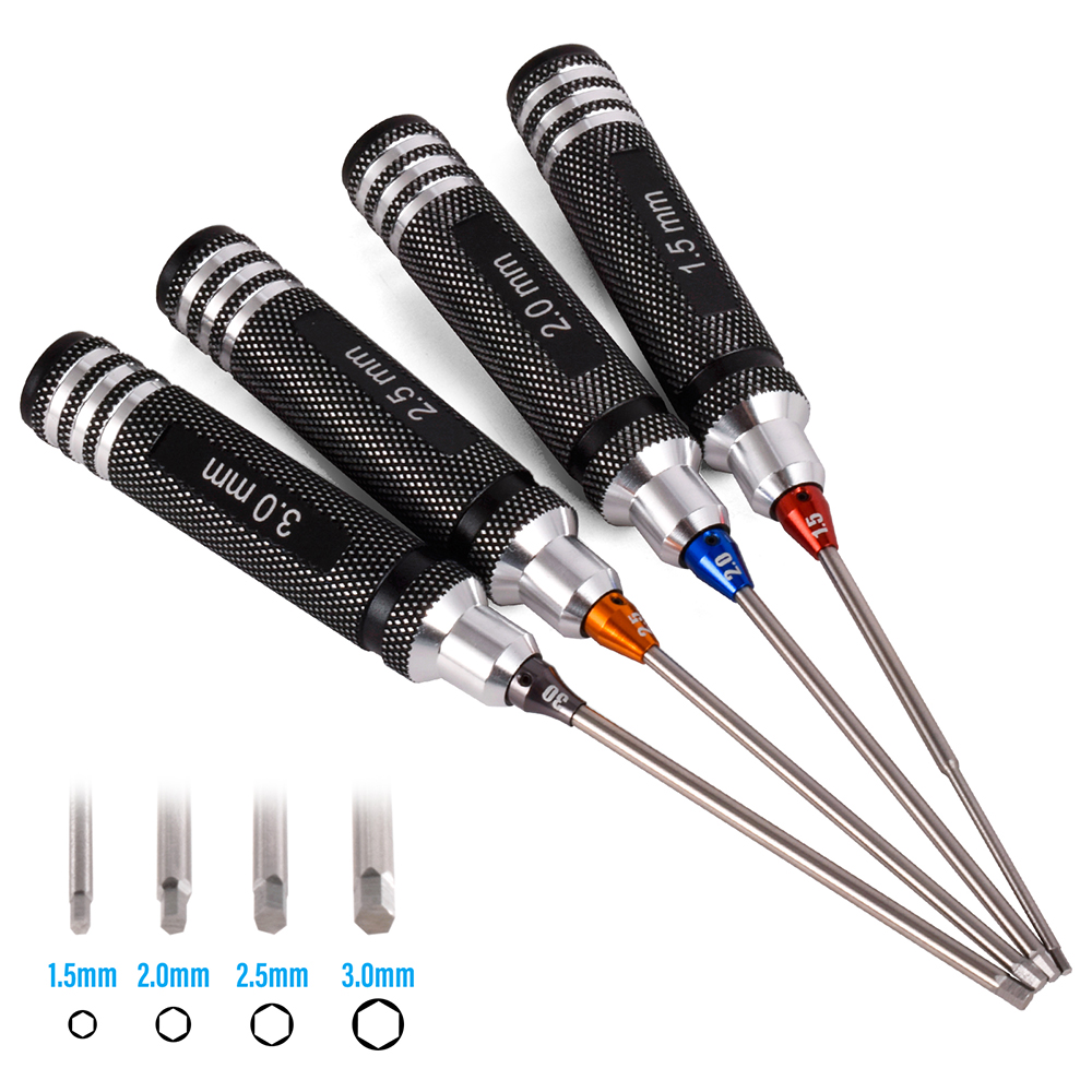 9IMOD RC Hex Driver Set 4pcs 1 - Rc Hobby Electric Screwdriver reseña y precio